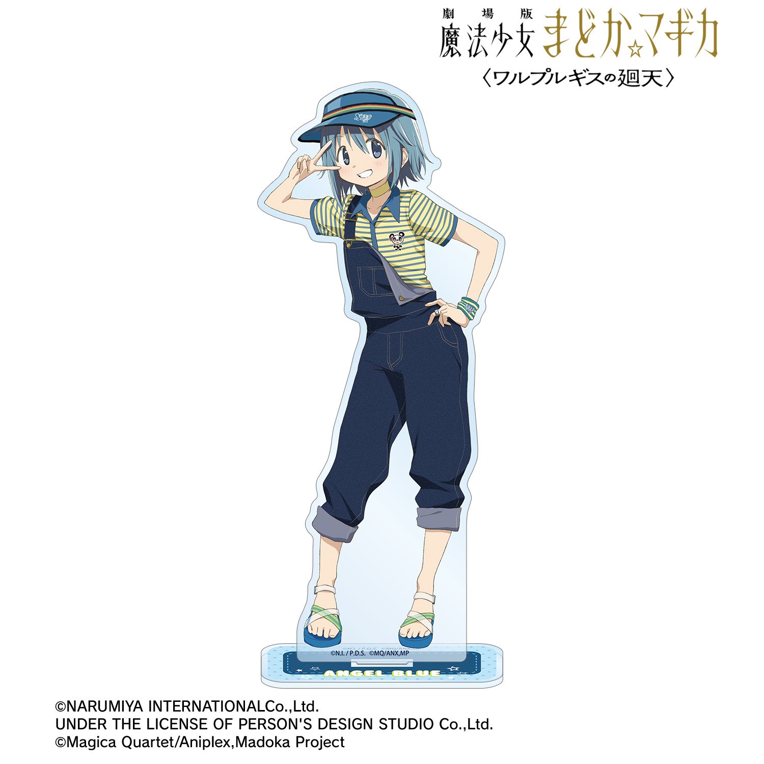 劇場版 魔法少女まどか☆マギカ〈ワルプルギスの廻天〉_ANGEL BLUEコラボ 描き下ろし 美樹さやか BIGアクリルスタンド