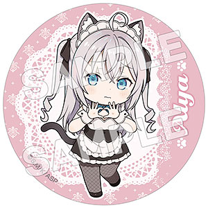 時々ボソッとロシア語でデレる隣のアーリャさん 猫メイド 缶バッジ アーリャ