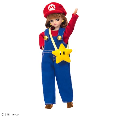 タカラトミー(TAKARA TOMY) リカちゃん ドール スーパーマリオ リカちゃん マリオスタイル 着せ替え おままごと おもちゃ 3歳以上