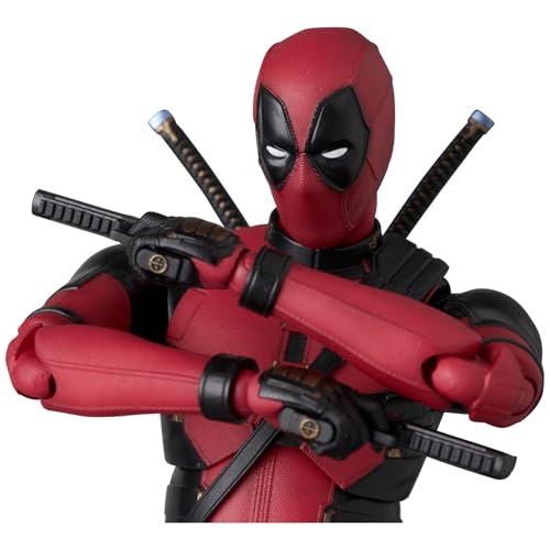 メディコム・トイ (MEDICOM TOY) MAFEX マフェックス No.284 DEADPOOL デッドプール (Deadpool & Wolverine Ver.) 全高約160mm ノンスケール 塗装済み アクションフィギュア