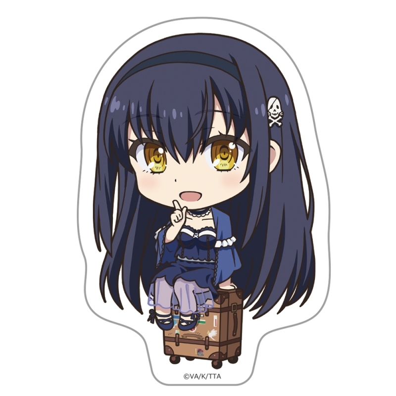 Summer Pockets ダイカットステッカー 久島 鴎 デフォルメver.