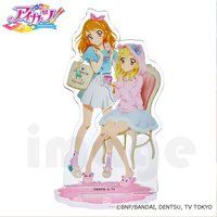 【予約販売】アイカツ！アクリルスタンド (2体セット) いちご＆あかり お部屋ver.