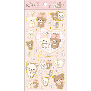 SE70801 リラックマ Makeup Rilakkuma シール