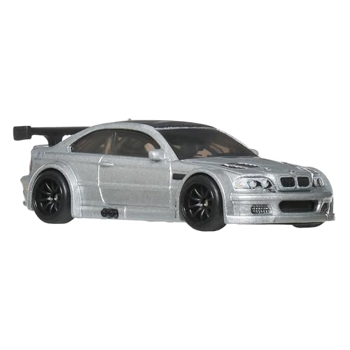 ホットウィール(Hot Wheels) ブールバード BMW M3 GTR 乗り物おもちゃ ミニカー 3歳から シルバー JHW30