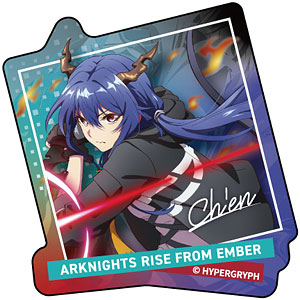 アークナイツ【焔燼曙明/RISE FROM EMBER】 描き起こしぴかデコいろどりステッカー チェン