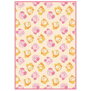 星のカービィ 毛布「カービィ&ワドルディ」