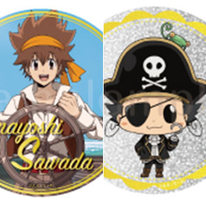 「家庭教師ヒットマンREBORN！」描き下ろし パイレーツ衣装 トレーディング缶バッジ 12個入りBOX