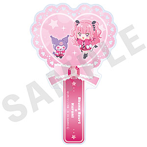 ちゃおヒロインズ×サンリオキャラクターズ アクリルステッキ 愛久魔あぐり×クロミ