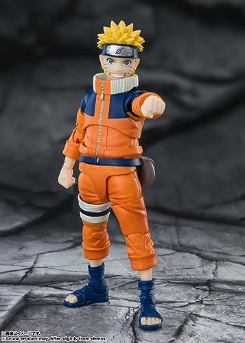 TAMASHII NATIONS S.H.フィギュアーツ NARUTO-ナルト- うずまきナルト-意外性No.1のドタバタ忍者-(再販版) 約135mm PVC&ABS製 塗装済み可動フィギュア