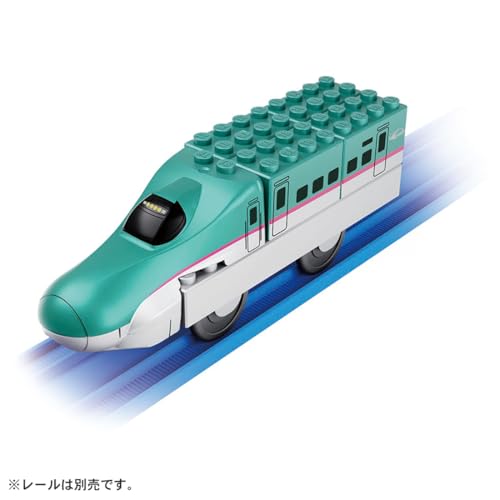 タカラトミー(TAKARA TOMY) トミカ･プラレールブロック E5系新幹線はやぶさ おもちゃ 3歳以上