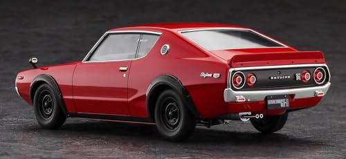 ハセガワ(Hasegawa) 1/24 ニッサン スカイライン 2000GT-R (KPGC110) “レッドカラー” ケンメリ プラモデル 20818