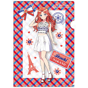 「五等分の花嫁*」グリッターA4クリアファイル 中野五月