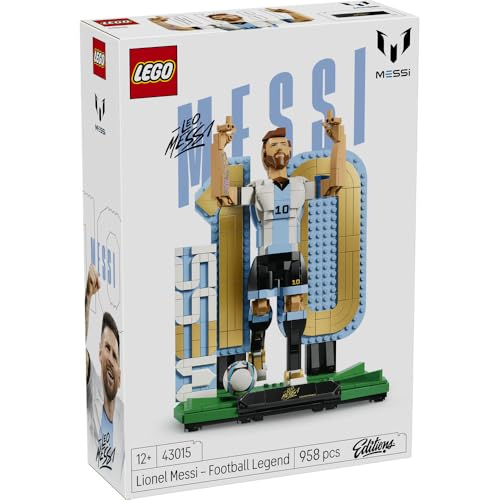 レゴ(LEGO) エディション リオネル・メッシ：サッカーレジェンド おもちゃ 玩具 誕生日 プレゼント ブロック 父の日 男の子 女の子 子供 12歳 13歳 14歳 小学生 サッカー フットボール スポーツ 43015