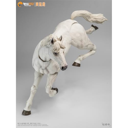 HiPlay 非玩玩具 NOTTAA 1/12 爽玩線 馬 ホワイト クアルム版 可動フィギュア 塗装済み 完成品