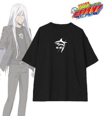 描き下ろし スペルビ・スクアーロ（10年後） カジュアルコーデver. 着用BIGシルエットTシャツ/ユニセックス