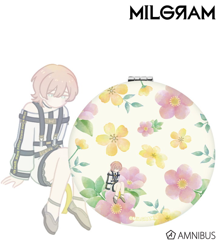 ムウ Botania 折りたたみミラー