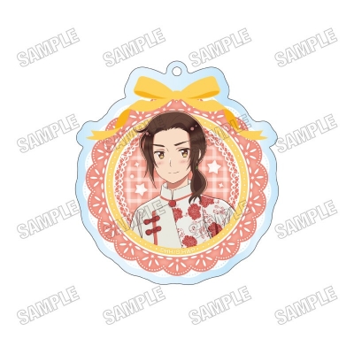 【グッズ-キーホルダー】アニメ「ヘタリア World★Stars」 描き下ろしアクリルキーホルダー【スイーツパレードver.】⑧中国【再販】