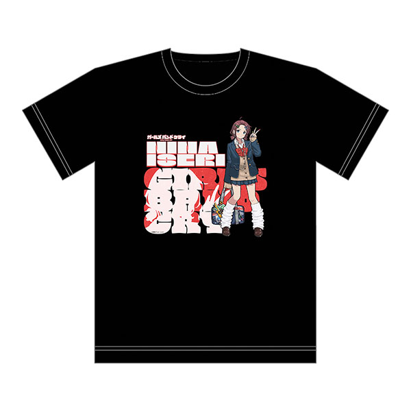 [ガールズバンドクライ]描き下ろしTシャツ(井芹仁菜/平成ギャル)Lサイズ