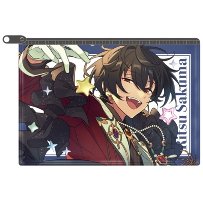 【グッズ-ポーチ】あんさんぶるスターズ！！ クリアポーチ 45.朔間凛月