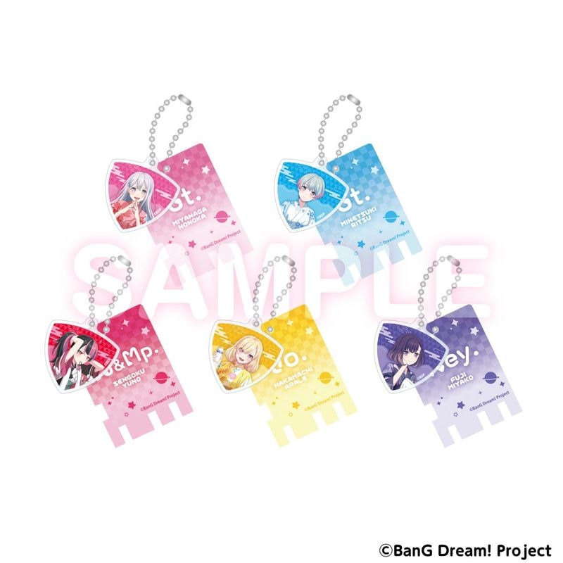 「12月下旬頃以降発送」BanG Dream!ゆめ∞みた トレーディング銭湯錠風キーホルダー