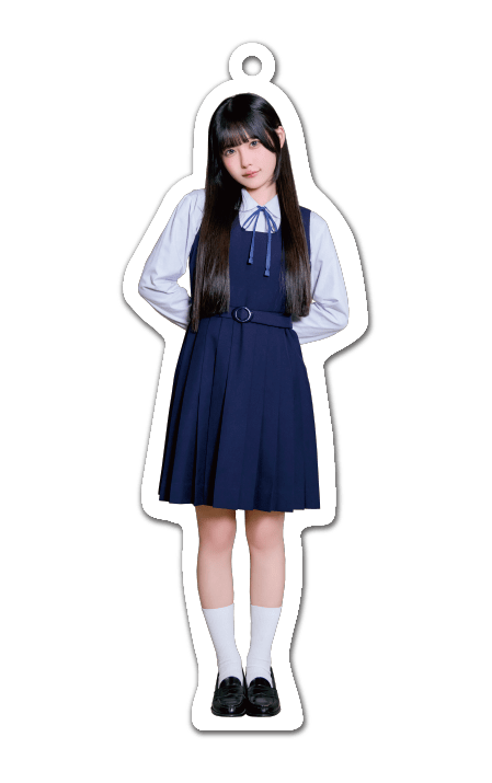 「きゅるりんってしてみて 5th Anniversary Photobook カワイイ・リアリズム」アクリルキーホルダー(逃げ水あむ・制服衣装)