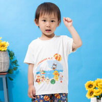 水陸両用スイカ割り半袖Tシャツ