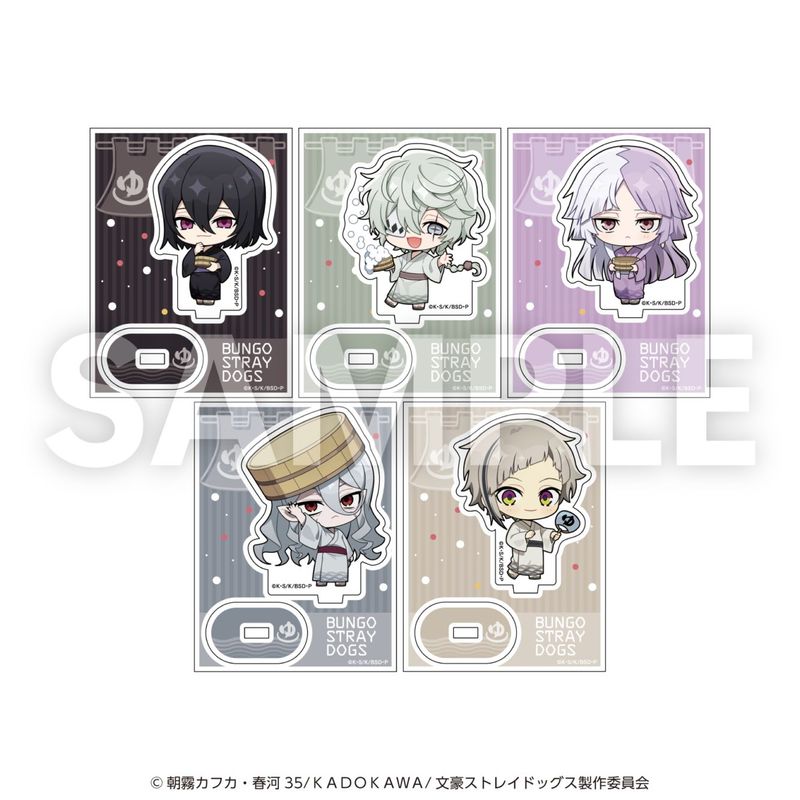 「7月上旬頃以降発送」文豪ストレイドッグス トレーディングアクリルスタンド ミニキャラver. vol.2