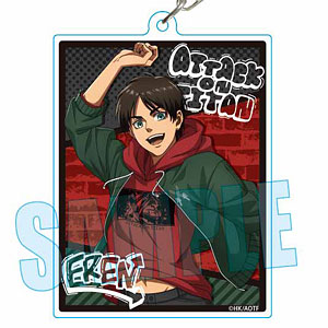 ちょいデカアクリルキーホルダー 進撃の巨人 エレン・イェーガー スケーターver.