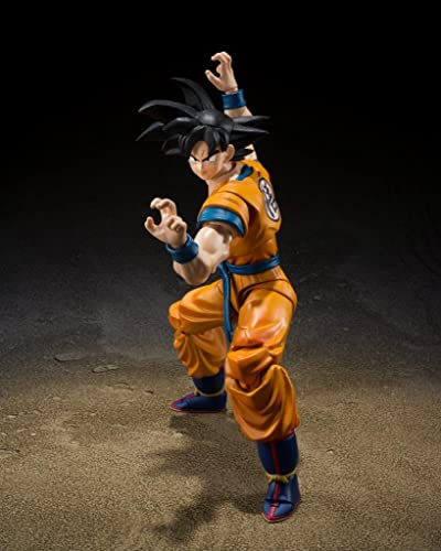 TAMASHII NATIONS S.H.フィギュアーツ ドラゴンボール超 スーパーヒーロー 孫悟空 SUPER HERO(再販版)約140mm PVC&ABS製 塗装済み可動フィギュア
