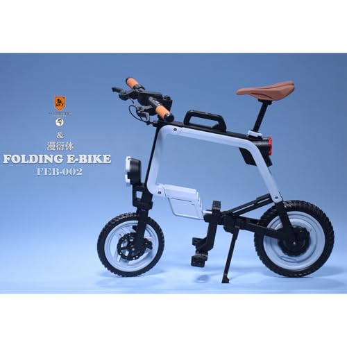 HiPlay Mr.Z x MYTOYS 1/6 折りたたみ自転車 FEB-002 ライトグレイ フィギュア用 アクセサリー 付属品