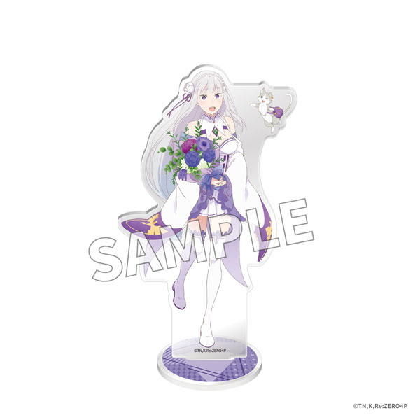 「Re：ゼロから始める異世界生活」アクリルスタンドフィギュア Flower＆Balloon ver. エミリア[KADOKAWA]《１０月予約》