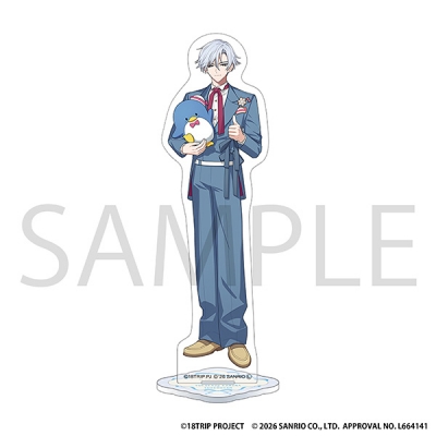 【グッズ-スタンドポップ】18TRIP アクリルスタンド／神名 雪風×タキシードサム　サンリオキャラクターズ