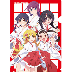 物語シリーズ クリアファイル集合