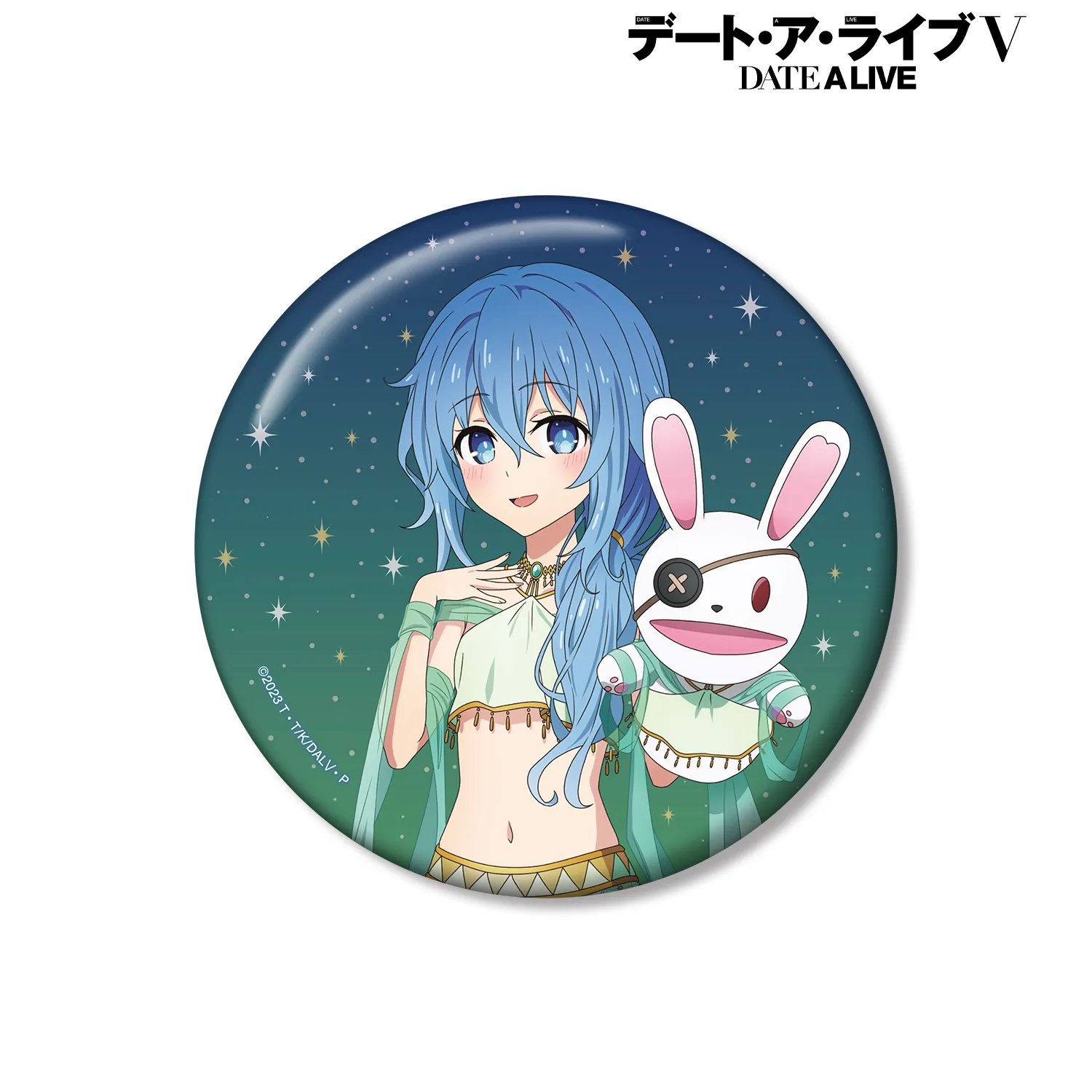 【予約2025年12月】アニメ「デート・ア・ライブV」 描き下ろし 四糸乃 踊り子ver. 100mm缶バッジ アルマビアンカ