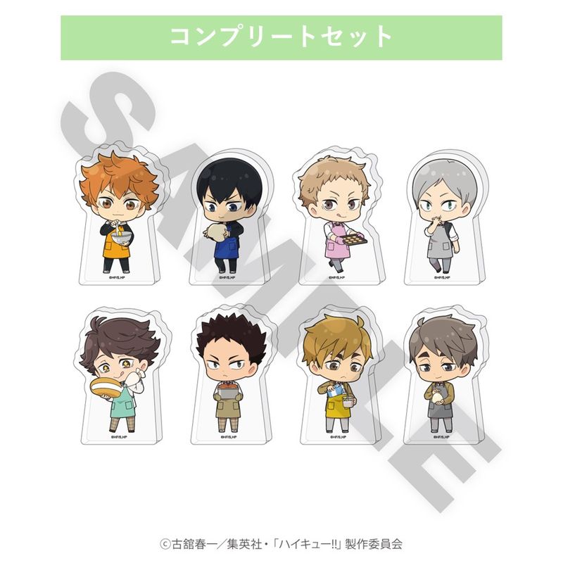 「2月下旬頃以降発送」ハイキュー!!×オールハーツ・カンパニー 第二弾 トレーディングアクリルブロックA コンプリートセット