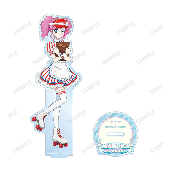 アイカツ! 10th STORY ~未来へのSTARWAY~ 描き下ろし 天羽まどか レトロストライプver. BIGアクリルスタンド