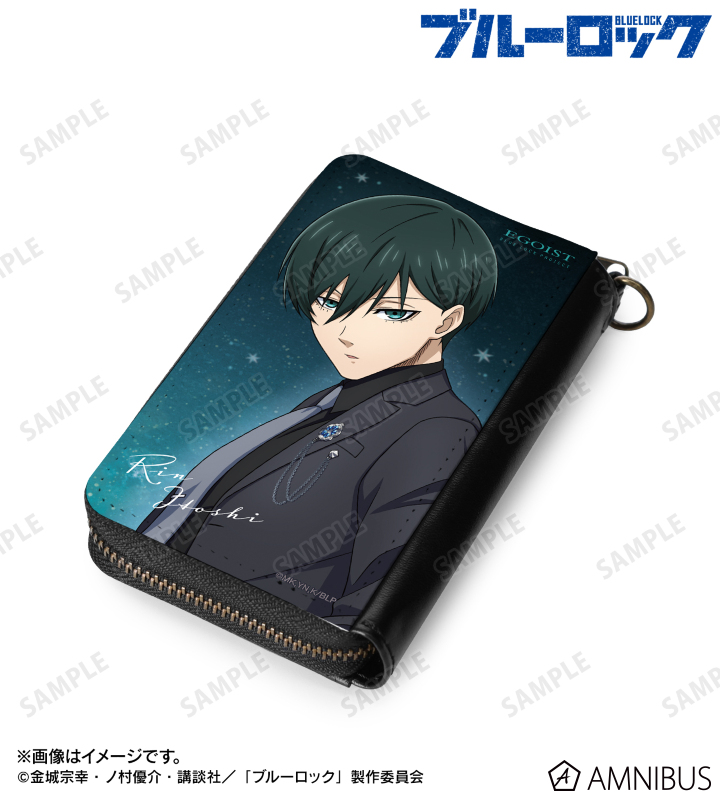 描き下ろし 糸師 凛 スーツモデルver. カードポケット付きミニ財布