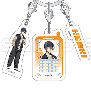 デッドアカウント 3連アクリルキーホルダー 羽住蓮理