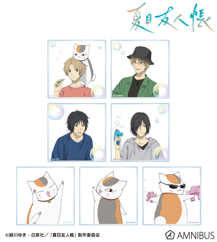 描き下ろし シャボン玉ver. トレーディングアクリルコースター