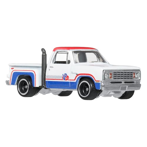 ホットウィール(Hot Wheels) ブールバード 1978 ダッジ リル レッドエクスプレス トラック 乗り物おもちゃ ミニカー 3歳から ホワイト JHW27