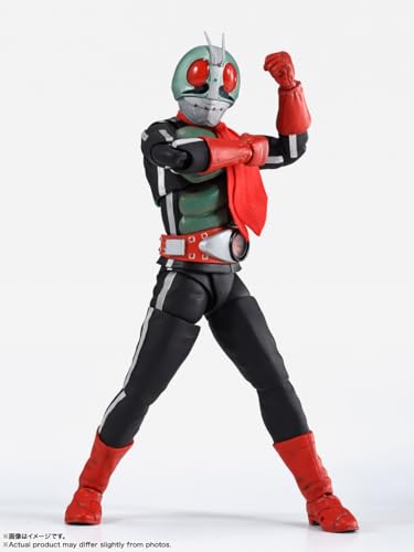 TAMASHII NATIONS S.H.フィギュアーツ（真骨彫製法） 仮面ライダー新2号 栄光の昭和ライダーエディション 約145mm PVC&ABS&布製 塗装済み可動フィギュア