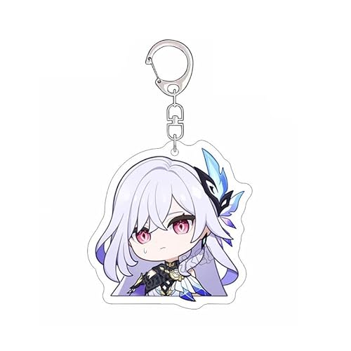 [PPTCos] 原神 スカーク キーホルダー 人気キャラ キーチェーン かわいい アクリル製 ゲーム周辺 かばん掛け 車 家 鍵 ペンダント 飾り コスプレ小物 萌えグッズ 記念品 プレゼント 誕生日 (11)