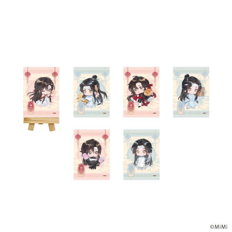 キャンバスボードミニ「大河幻想ラジオドラマ「魔道祖師」」01/ブラインド(6種)(ミニキャライラスト)