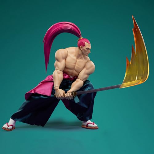 HiPlay 呑時スタジオ 1/6 真サムライスピリッツ 覇王丸地獄変 牙神幻十郎 TS-017 可動フィギュア 塗装済み 完成品