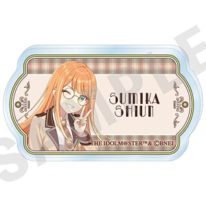 「学園アイドルマスター」 ネームバッジ めがね×ラテコーデver. (紫雲清夏)