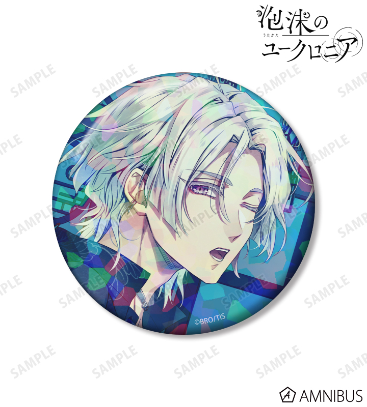 淡雪 75mmホログラム缶バッジ