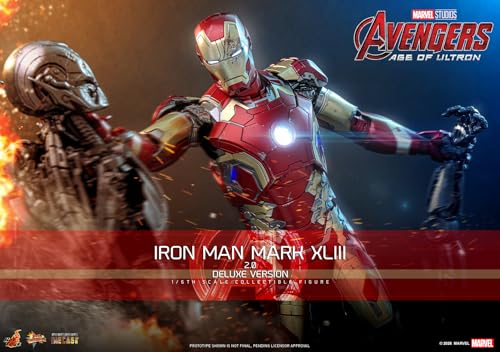 ムービー・マスターピース DIECAST アベンジャーズ/エイジ・オブ・ウルトロン アイアンマン・マーク43(2.0/デラックス版) 1/6スケールフィギュア