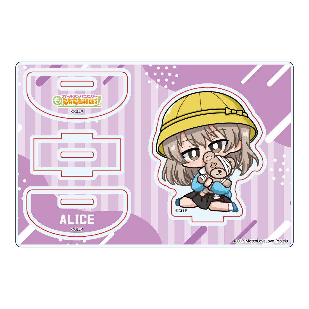 ガールズ&パンツァー もっとらぶらぶ作戦です！_MD ゆらゆらアクリルスタンド 島田愛里寿