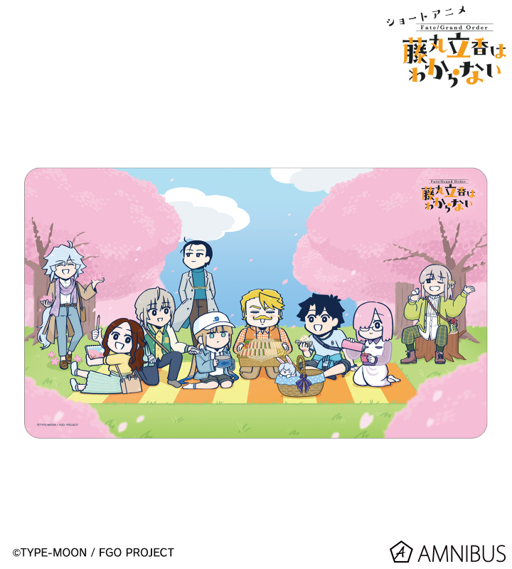 槌田先生 描き下ろし お花見ver. マルチデスクマット