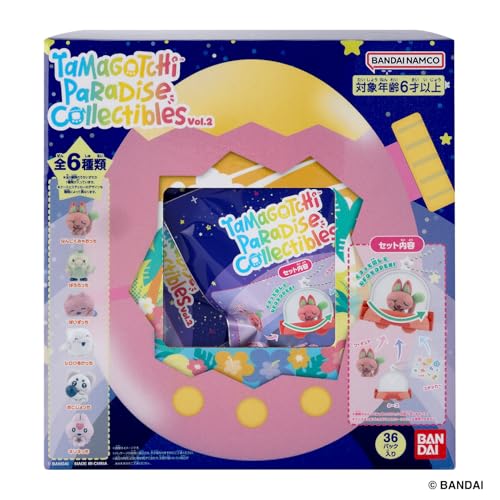 [バンダイ(BANDAI)] Tamagotchi Paradise Collectibles Vol.2（1BOX36個入り） 対象年齢 6 才以上 たまごっち